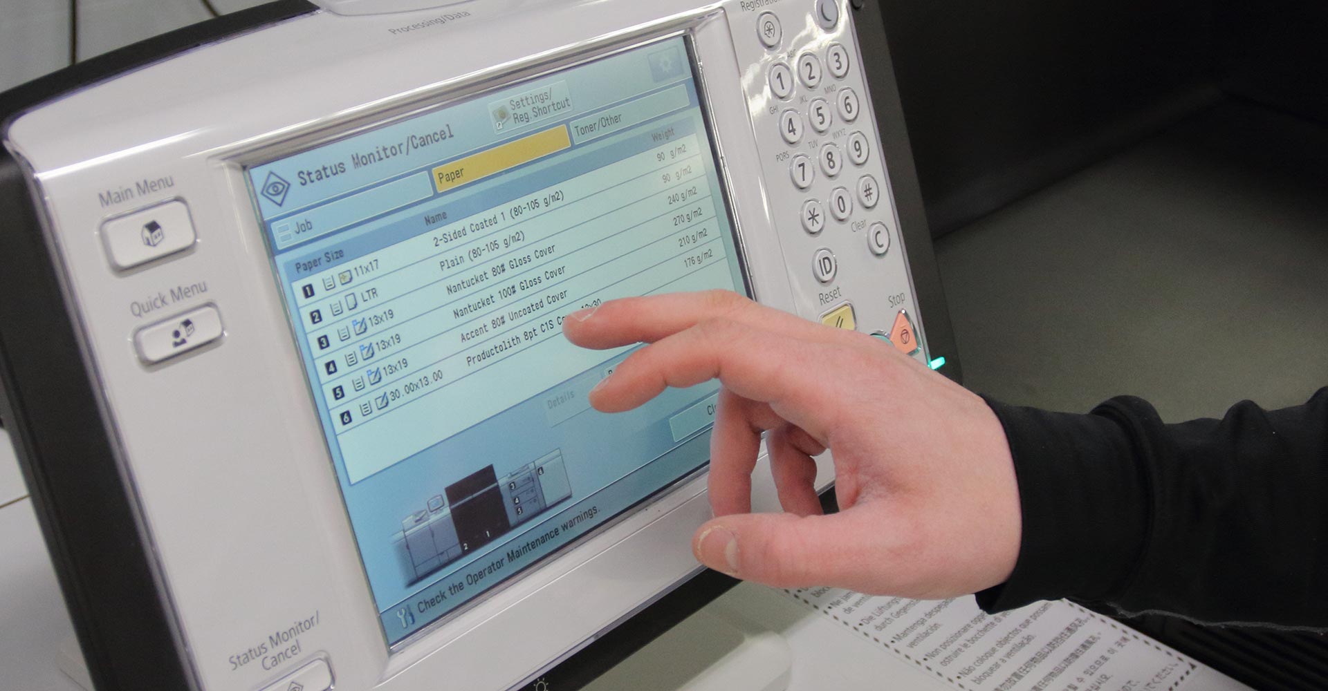 Digital Printing Press Controler